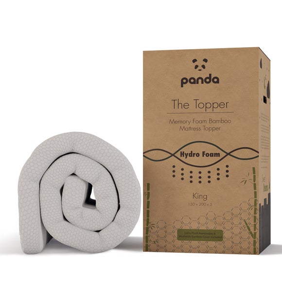 Panda Bamboo Memory Foam Mattress Topper, product image 3