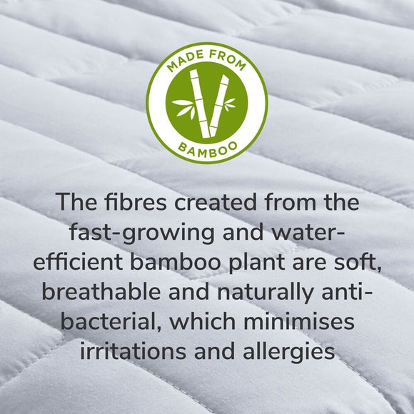 Panda Bamboo Memory Foam Mattress Topper, product image 5