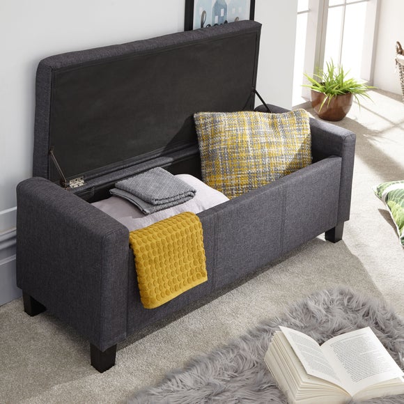 Verona Fabric Ottoman