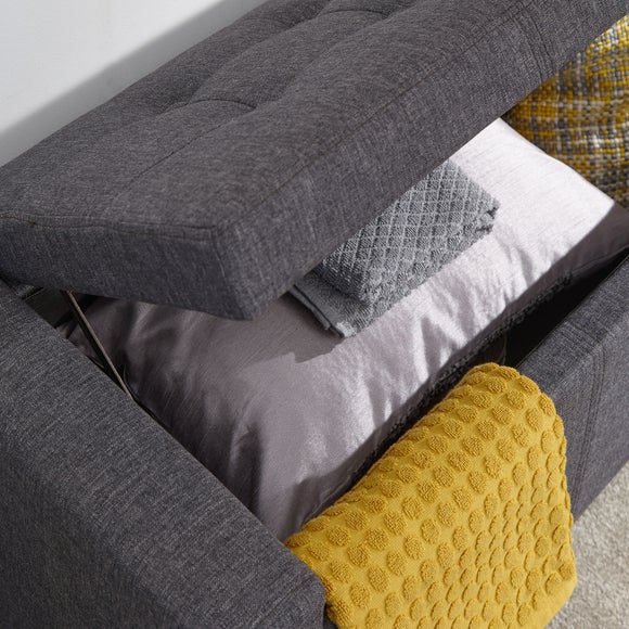 Verona Fabric Ottoman