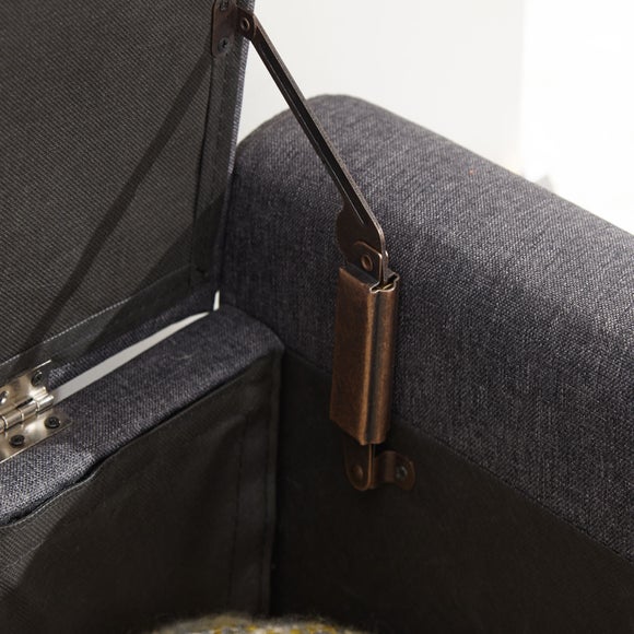 Verona Fabric Ottoman