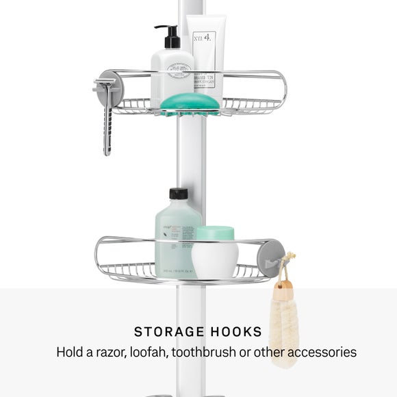 Simplehuman Tension Pole Shower Caddy