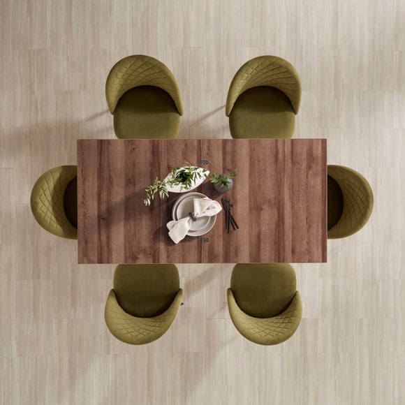 Fulton 4-6 Seater Rectangular Flip Top Dining Table, product image 14