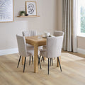 Fulton 4-6 Seater Rectangular Flip Top Dining Table, product image 1