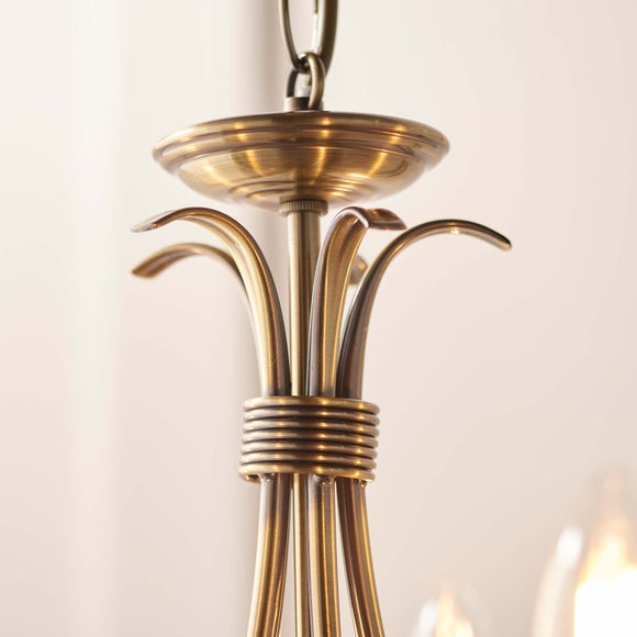 Vogue Bernice Candelabra 5 Light Chandelier