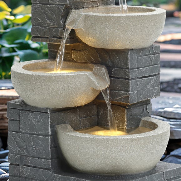 Charles Bentley Rhine Cascading Water Feature