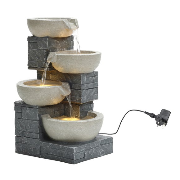 Charles Bentley Rhine Cascading Water Feature