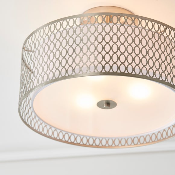 Vogue Tolna 3 Light Semi Flush Ceiling Light, product image 3