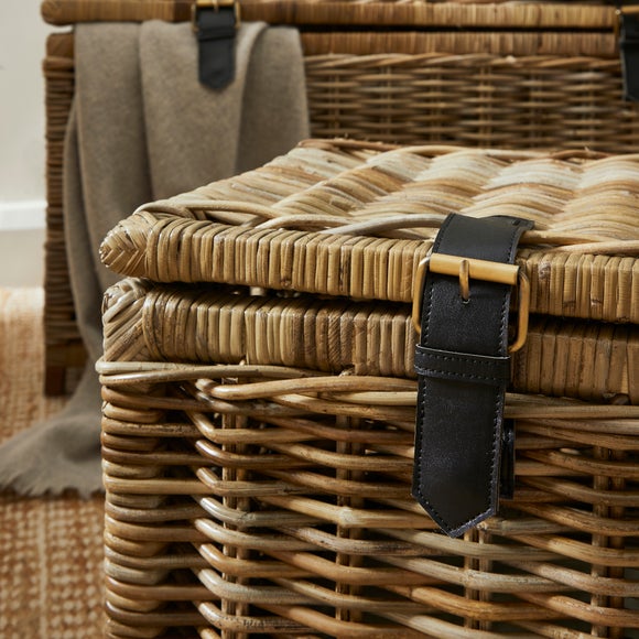 Set of 2 Churchgate Rattan Trunks