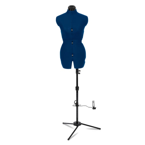 Sew Deluxe Sapphire Blue Adjustable Tailors Dummy, product image 1