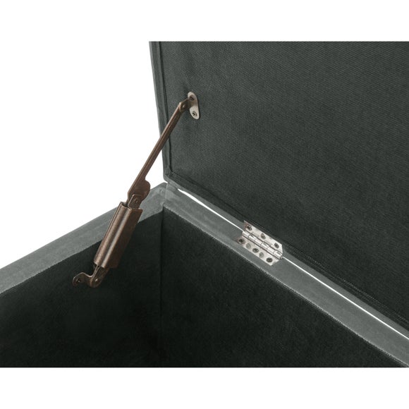 Mystica Velour Ottoman Storage Bench, product image 24