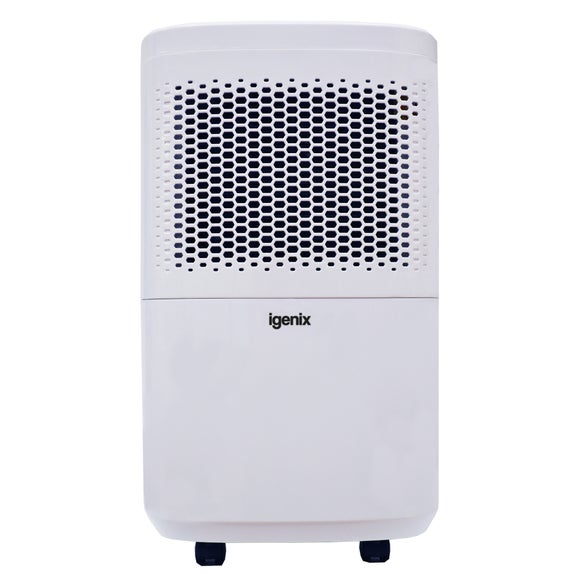 Igenix White 12L Per Day Compressor Dehumidifier