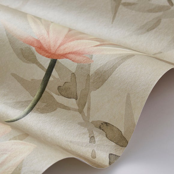 Cranberry and Laine Opulent Crane Wall Mural, product image 23