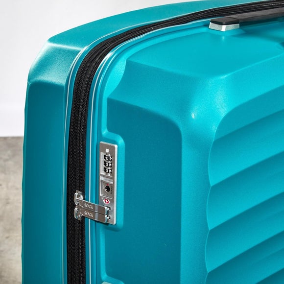 Rock Luggage Set of 3 Sunwave Hard Shell Suitcases, product image 4