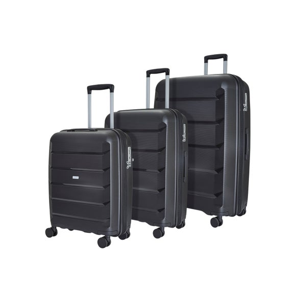 Rock Luggage Tulum Set of 3 Hard Shell Suitcases, product image 1