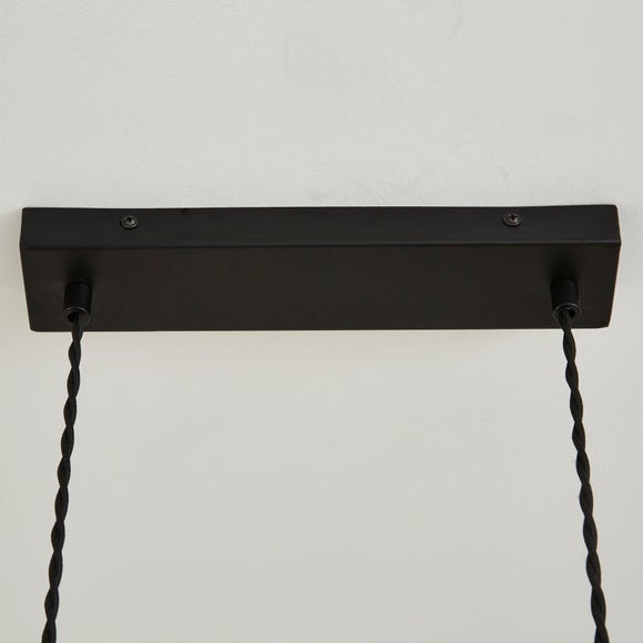 Seattle Industrial 3 Light Diner Ceiling Light