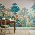 Cranberry and Laine Landscape Garden Wall Mural, product image 1