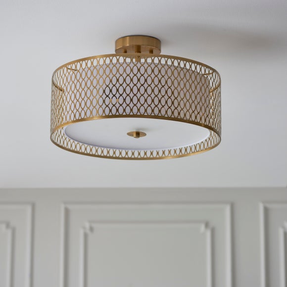 Vogue Tolna 3 Light Semi Flush Ceiling Light, product image 9