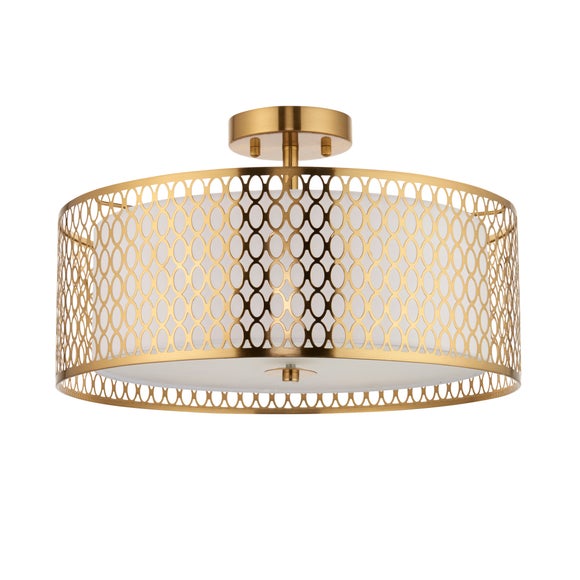 Vogue Tolna 3 Light Semi Flush Ceiling Light, product image 15