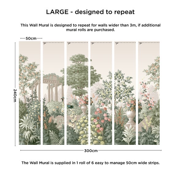 Cranberry and Laine Landscape Garden Wall Mural, product image 22
