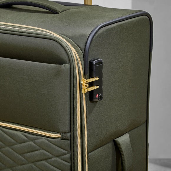 Rock Luggage Set of 3 Sloane Soft Shell Suitcases, product image 8