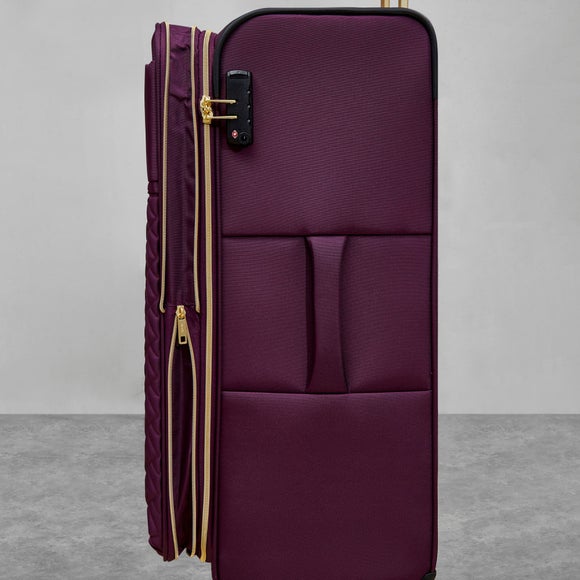 Rock Luggage Set of 3 Sloane Soft Shell Suitcases, product image 14