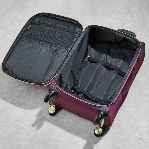 Rock Luggage Set of 3 Sloane Soft Shell Suitcases, product image 15
