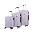 Rock Luggage Set of 3 Santiago Hard Shell Suitcases, product image 1