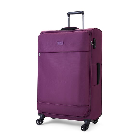 Rock Luggage Paris Set of 3 Soft Shell Suitcases, product image 2