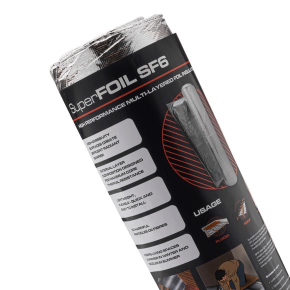 SuperFOIL SF6 Multifoil Insulation 1.2 x 10m