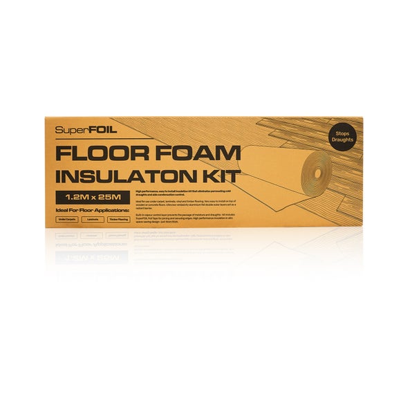 SuperFOIL Floor Foam Insulation Kit