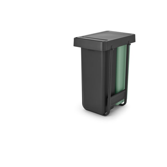 Brabantia Sort and Go 2 Sections 2 x 30L Bin