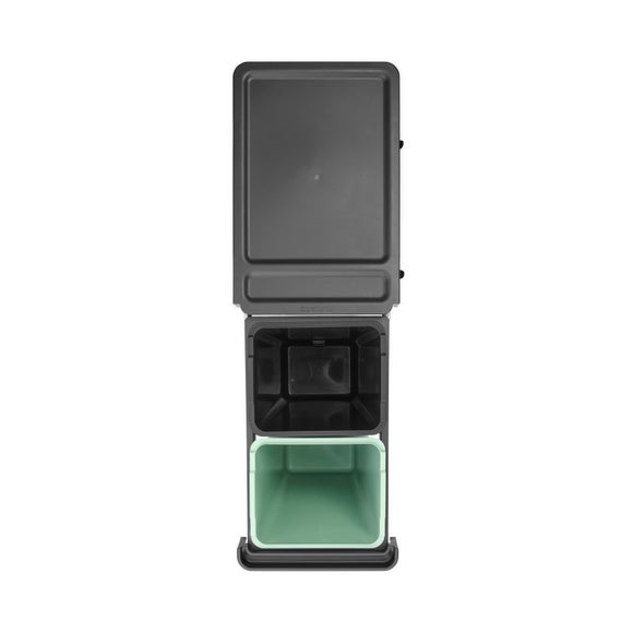 Brabantia Sort and Go 2 Sections 2 x 30L Bin