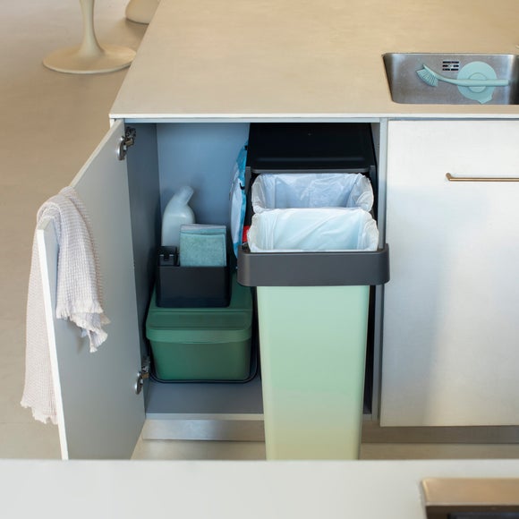 Brabantia Sort and Go 2 Sections 2 x 30L Bin