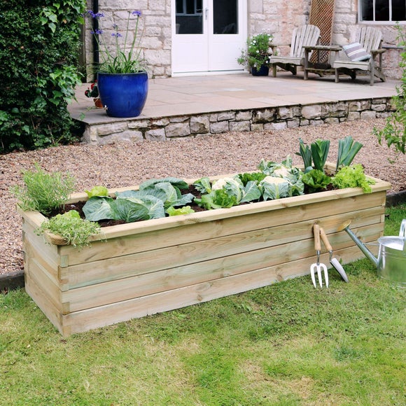 Narrow Sleeper Raised Bed