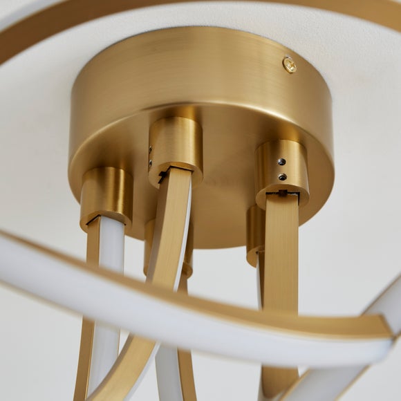 Margot Semi Flush LED Ceiling Light, product image 8