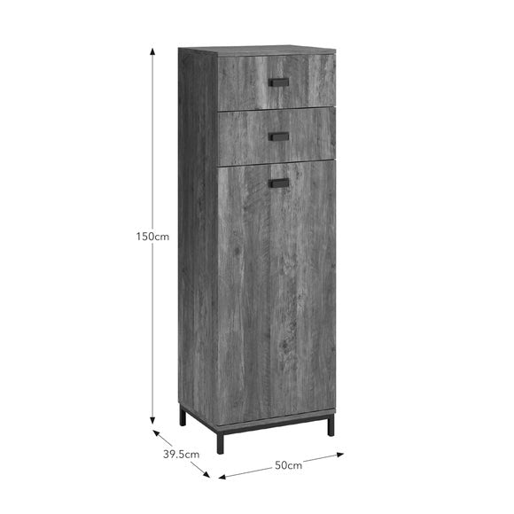 Fulton Tall Shoe Storage Cabinet
