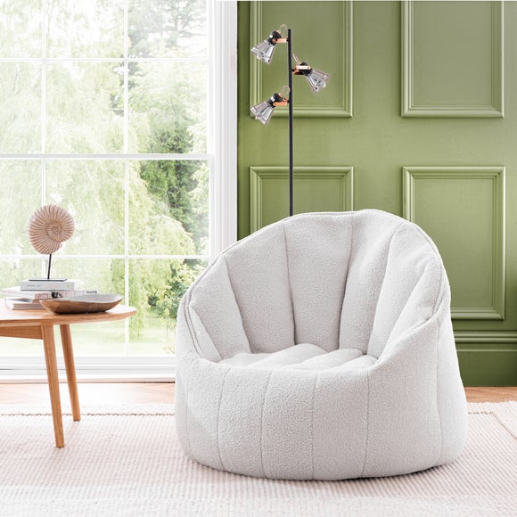 Adella Sherpa Bean Bag Chair, product image 1