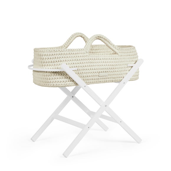 Ickle Bubba Nova Moses Basket & White Stand, product image 3