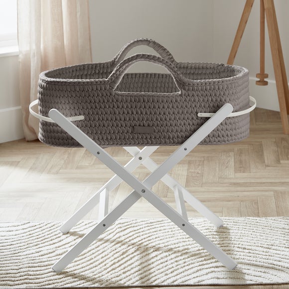 Ickle Bubba Nova Moses Basket & White Stand, product image 16