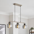 Auburn Modern 3 Light Adjustable Diner Ceiling Light, product image 1