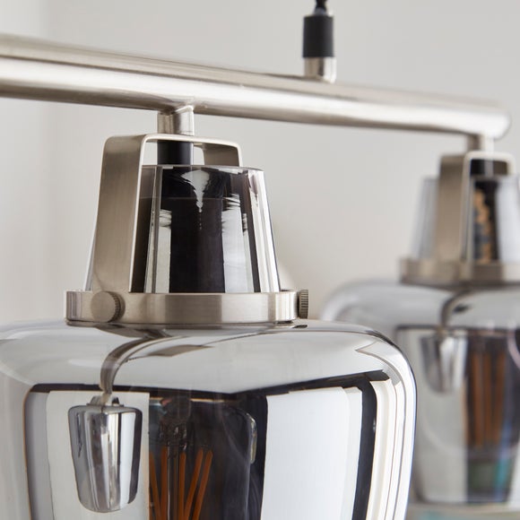 Auburn Modern 3 Light Adjustable Diner Ceiling Light, product image 3