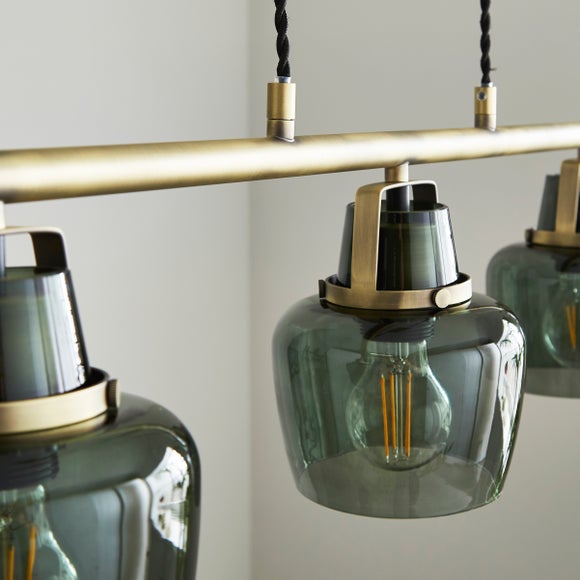 Auburn Modern 3 Light Adjustable Diner Ceiling Light, product image 9