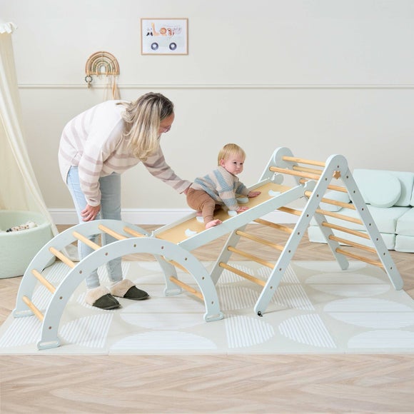 Tutti Bambini Scala Montessori 3 in 1 Pikler Climbing Frame with Climbing Wall, product image 21