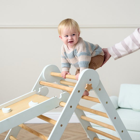 Tutti Bambini Scala Montessori 3 in 1 Pikler Climbing Frame with Climbing Wall, product image 22