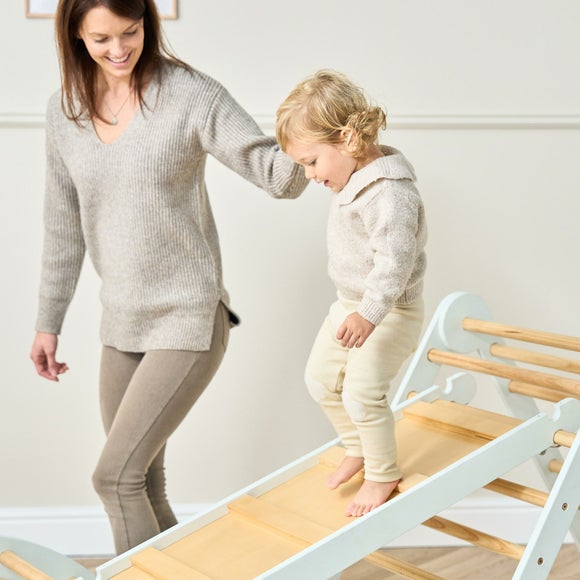 Tutti Bambini Scala Montessori 3 in 1 Pikler Climbing Frame with Climbing Wall, product image 25