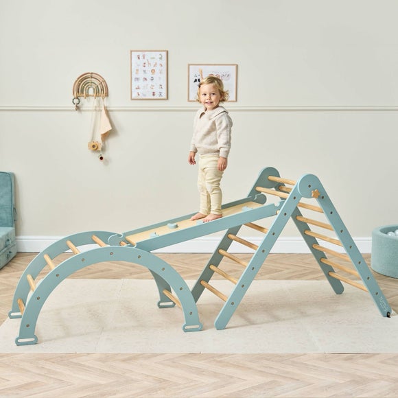Tutti Bambini Scala Montessori 3 in 1 Pikler Climbing Frame with Climbing Wall, product image 28