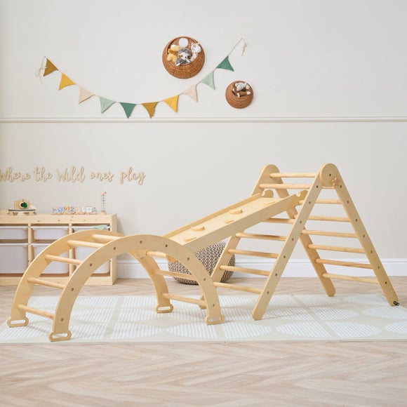 Tutti Bambini Scala Montessori 3 in 1 Pikler Climbing Frame with Climbing Wall, product image 11
