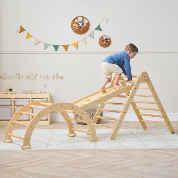 Tutti Bambini Scala Montessori 3 in 1 Pikler Climbing Frame with Climbing Wall, product image 12