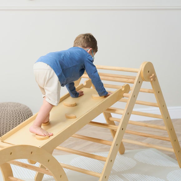 Tutti Bambini Scala Montessori 3 in 1 Pikler Climbing Frame with Climbing Wall, product image 14
